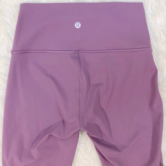 NWOT! LULU Wunder Under High-Rise Tight 25" *Luxtreme W5DKYS Wisteria Purple 6 - Picture 6 of 13